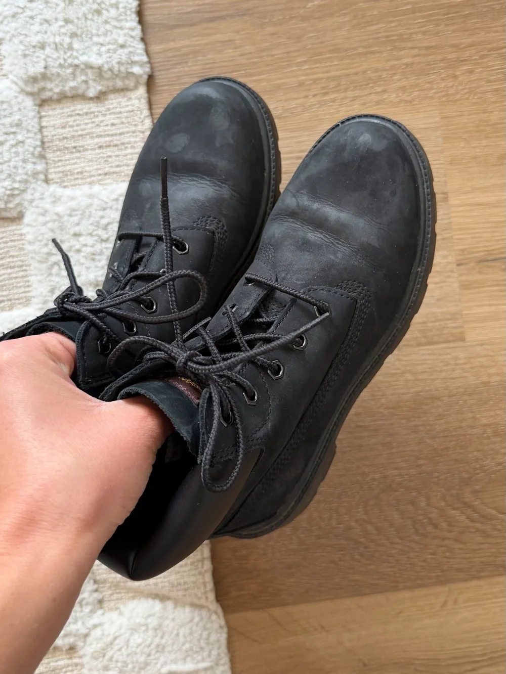 Timberland Youth Classic 6-Inch Waterproof Boot in Black